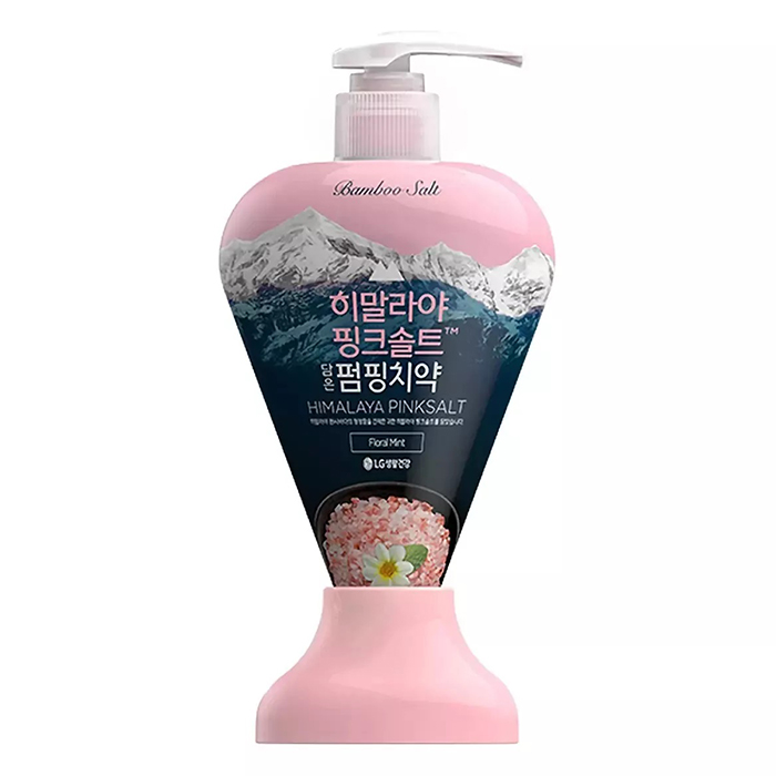 Perioe Pumping Himalaya Pink Salt Floral Mint — зубна паста з гімалайською рожевою сіллю та квітковою м’ятою, 285 г
